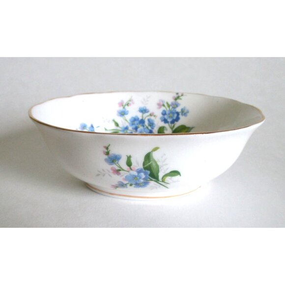 Royal Albert Forget Me Not Mini Oval Creamer Open Sugar Bowl English Bone China - Picture 6 of 10